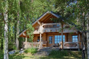 Photo d'un chalet