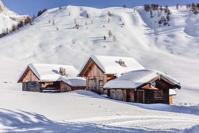 Chalets à la montagne